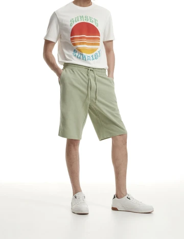 Pantaloni scurti Reserved, verde, XXL