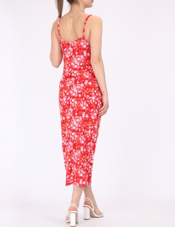 Rochie lunga Vila, rosu, M
