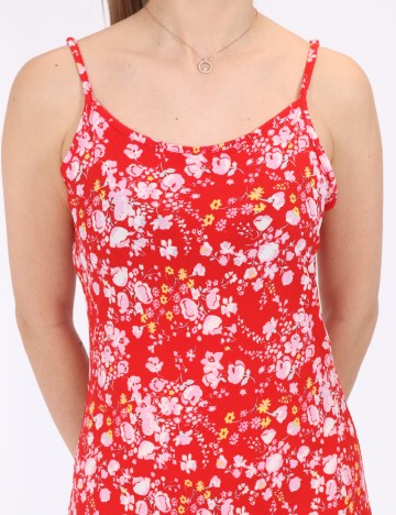 Rochie lunga Vila, rosu, M