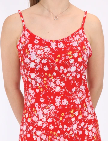 Rochie lunga Vila, rosu, M