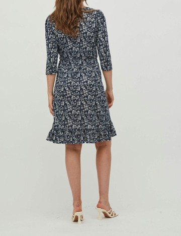 Rochie scurta Vila, bleumarin, S