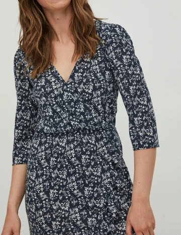 Rochie scurta Vila, bleumarin, S