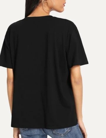 Tricou SHEIN, negru, XL Negru