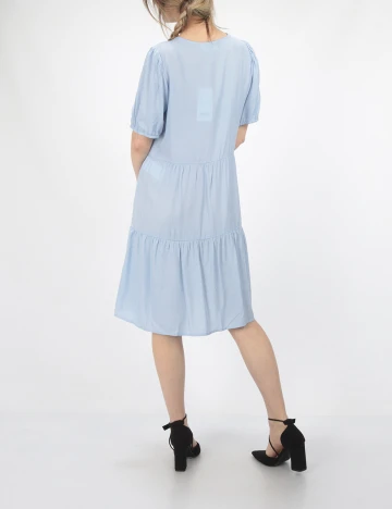 Rochie scurta Vila, bleu, 38