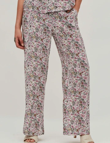 Pantaloni Vila, floral, 34 Floral print