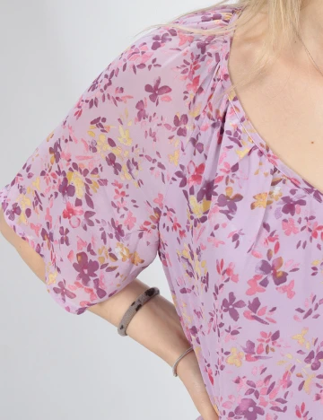 Rochie scurta Vila, mov, 34
