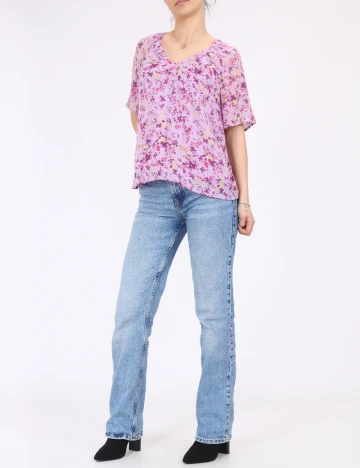 Bluza Vila, mov, 38 Mov