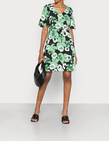 Rochie scurta Vila, verde, 36