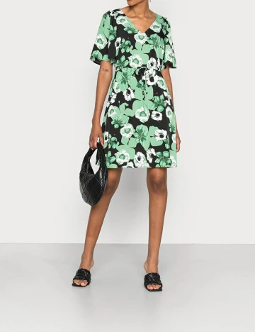Rochie scurta Vila, verde, 36