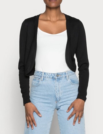 Bolero Kaffe, negru, L
