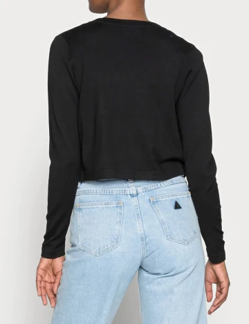 Bolero Kaffe, negru, L