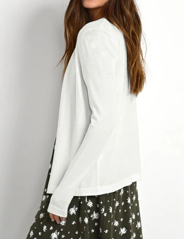 Cardigan Kaffe, alb Alb