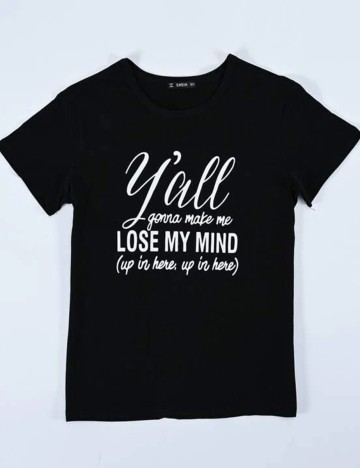 Tricou SHEIN, negru, S