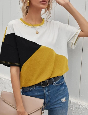 Tricou SHEIN, mix culori, S