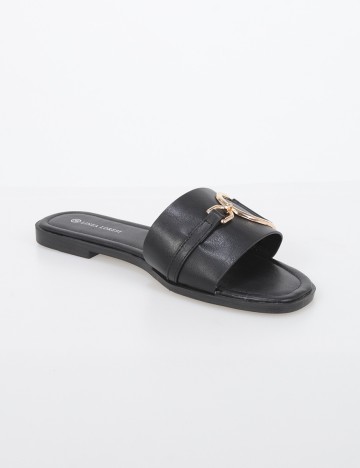 Slapi Linea Loresi, negru, 38