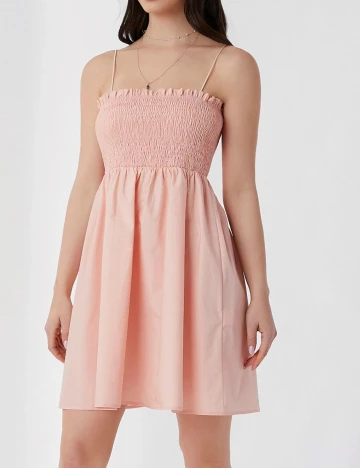 Rochie scurta SHEIN, roz, L