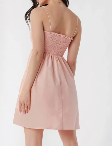 Rochie scurta SHEIN, roz, L