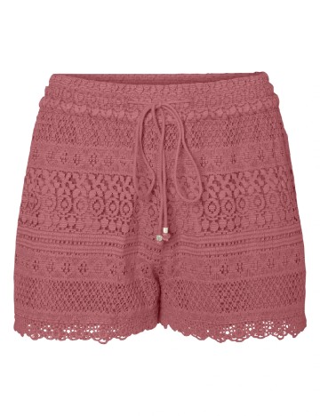 Pantaloni scurti Vero Moda, roz pudra