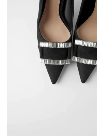 Pantofi Zara, negru, 36