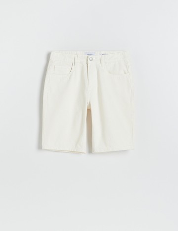 Pantaloni scurti Reserved, alb, 38