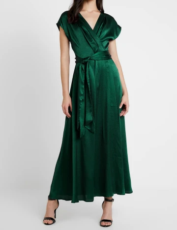 Rochie lunga Love Copenhagen, verde, 40 Verde