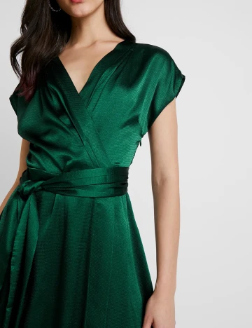 Rochie lunga Love Copenhagen, verde, 40 Verde