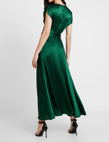 Rochie lunga Love Copenhagen, verde, 40 Verde