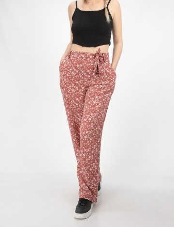 Pantaloni Only, roz pudra, 34