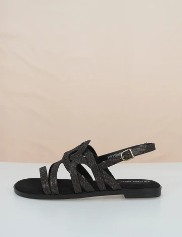 Sandale Linea Loresi, negru, 40 Negru