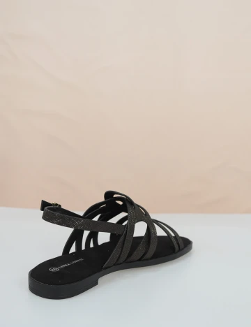 Sandale Linea Loresi, negru, 40 Negru