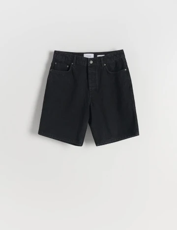 Pantaloni scurti Reserved, negru, 34 Negru