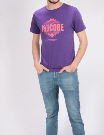 Tricou Jack&Jones, mov, M