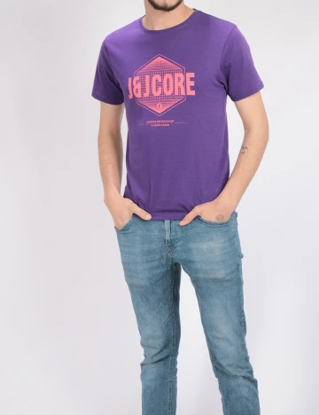 Tricou Jack&Jones, mov, M Mov