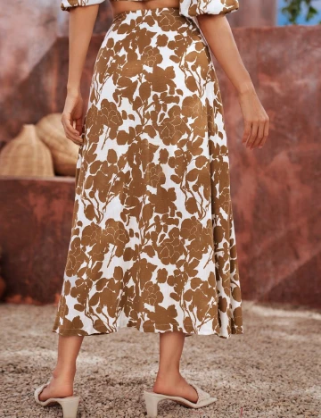 Fusta SHEIN, maro, M