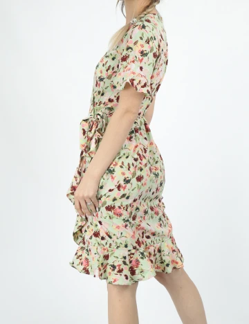 Rochie scurta Vero Moda, verde, XS Verde