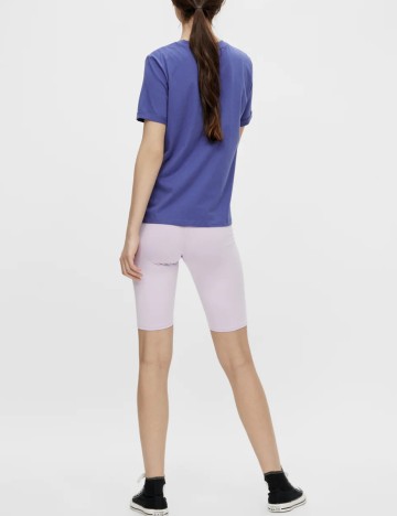 Tricou Pieces, albastru, XS