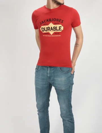 Tricou Jack&Jones, rosu, S
