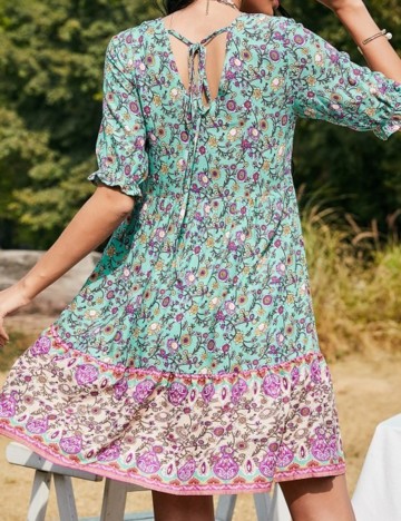 Rochie Scurta SHEIN, floral, S