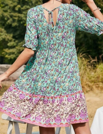 Rochie Scurta SHEIN, floral, S Floral print