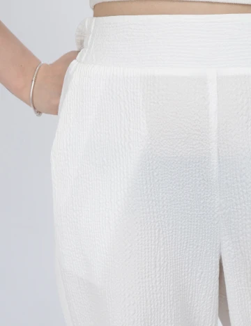 Pantaloni Vero Moda, alb, M