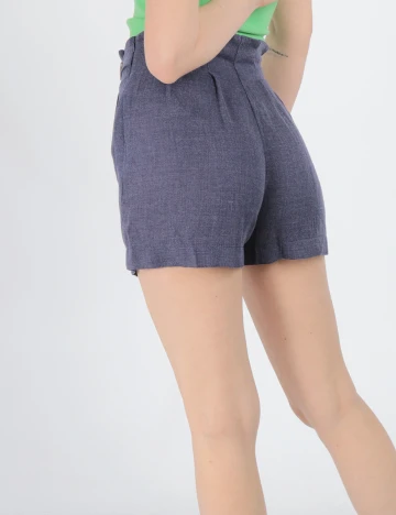 Pantaloni Scurti SHEIN, albastru, XS