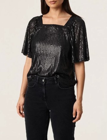 Bluza Soaked In Luxury, negru, M