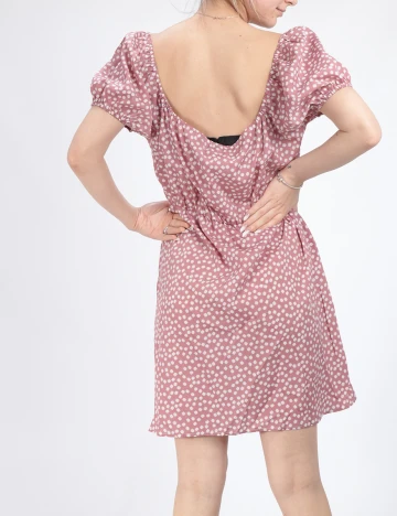 Rochie Scurta SHEIN, roz pudra, S