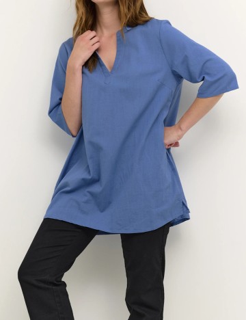 Bluza Kaffe, albastru, 46