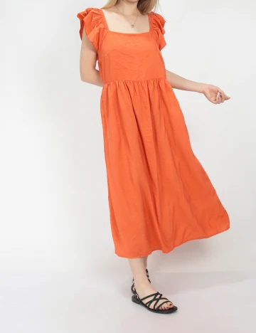 Rochie medie Vila, portocaliu, 38 Portocaliu