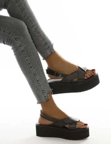 Sandale SHEIN, negru, 35