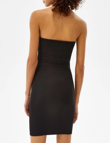 Rochie scurta Bershka, negru, XS-S