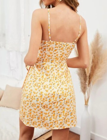 Rochie scurta SHEIN, galben, M