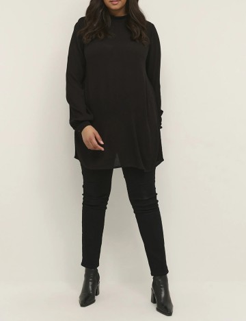 Bluza Kaffe Curve, negru, 54