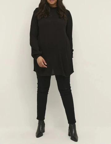 Bluza Kaffe Curve, negru, 54